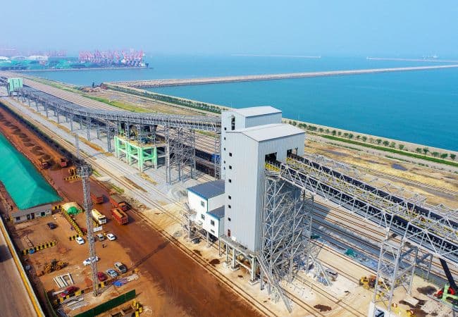 Hệ thống quy trình khu phía Nam, Cảng Nhật Chiếu