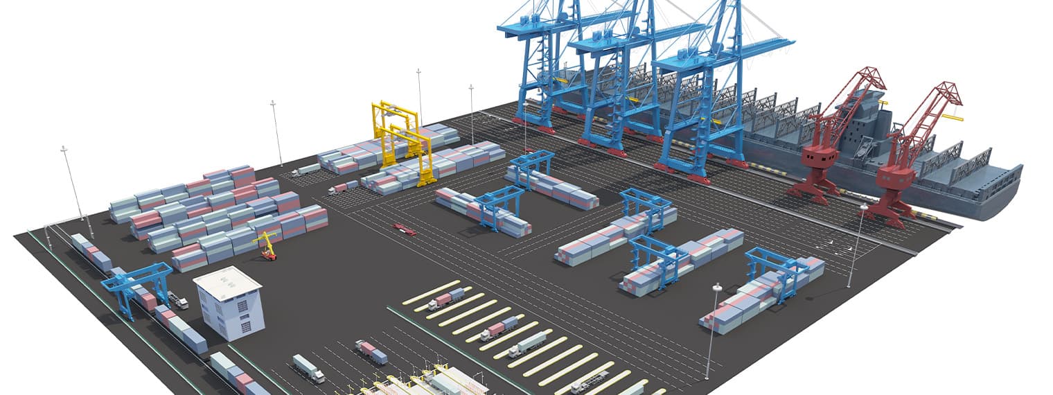 Hệ thống xếp dỡ container