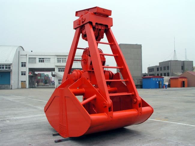 Gầu ngoạm hai má