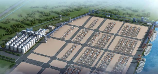 Dự án cơ sở ngũ cốc Cảng Nhật Chiếu