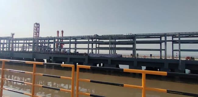 Dự án khu khai thác hàng lỏng tại Cảng Tân Châu