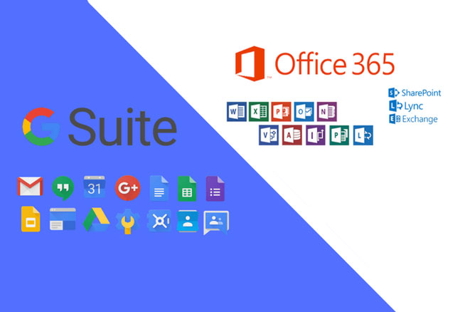 G Suite hay Office 365 phù hợp cho doanh nghiệp của bạn hơn?