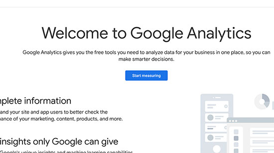 Đăng ký Google Analytics